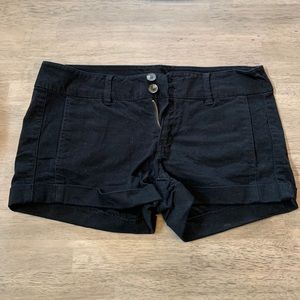 Express Black Shorts